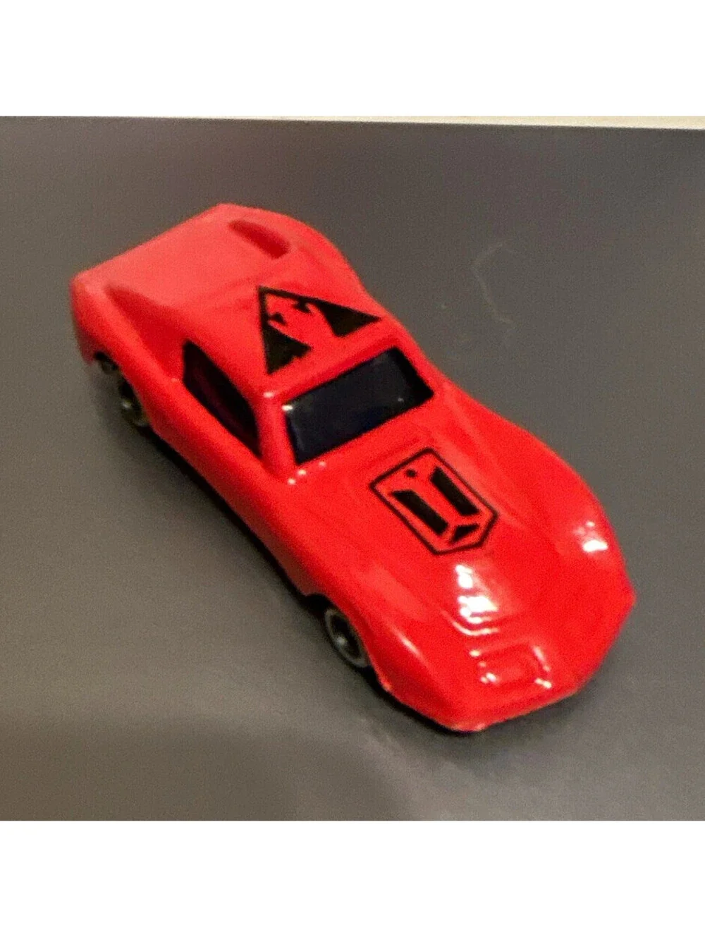 Red HO Scale Slot Car Body/Car Original 8-11 Years